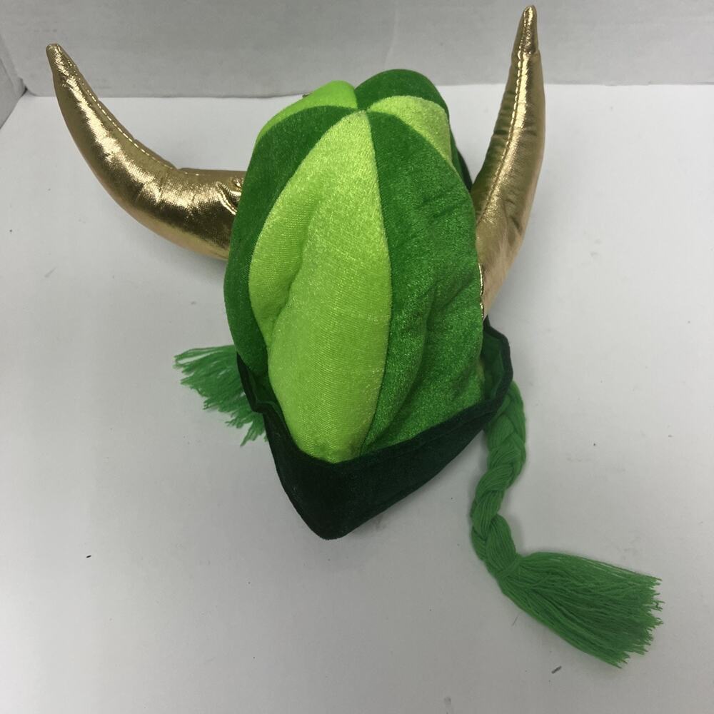 St. Patrick's Day Viking Style Adult Hat, One Size